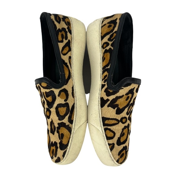 Sam Edelman Becker Leopard Print Slip on Sneakers Womens Size 7M - Picture 3 of 10